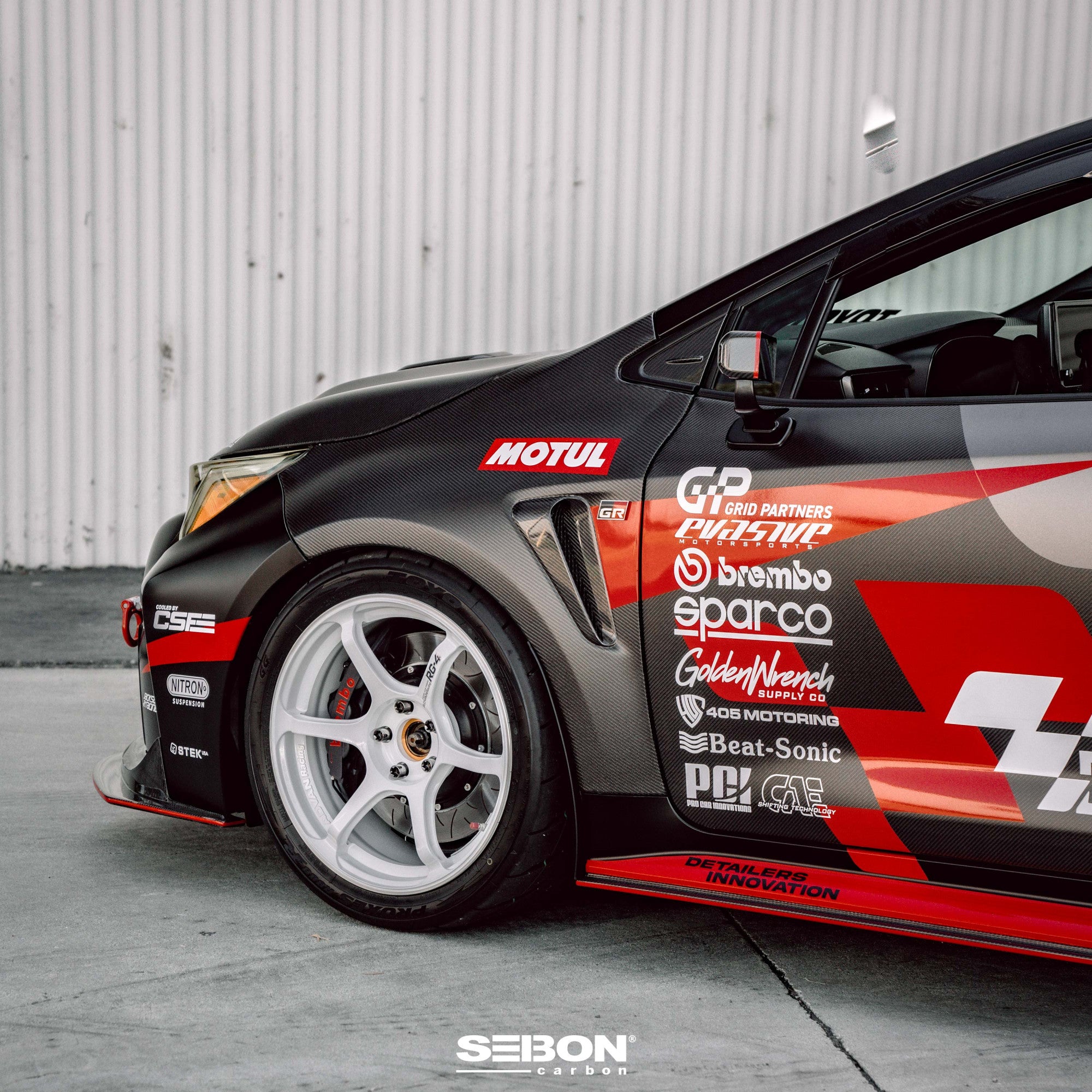 Seibon Dry Carbon Fibre Guards – Toyota GR Corolla 23+