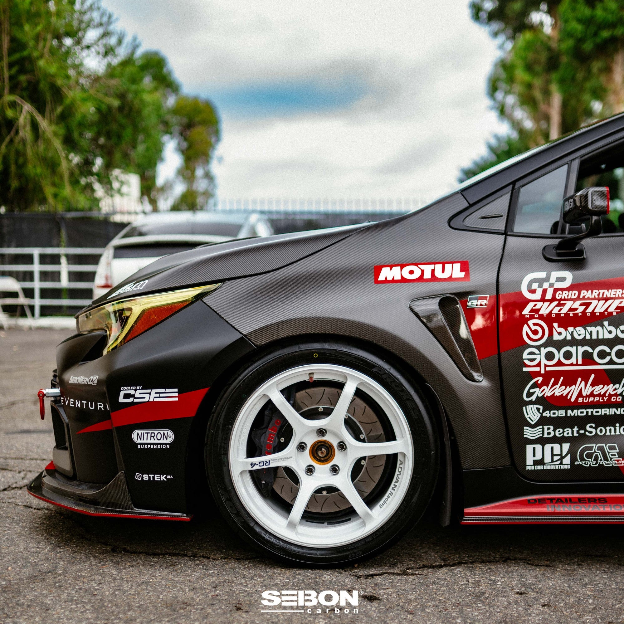 Seibon Dry Carbon Fibre Guards – Toyota GR Corolla 23+