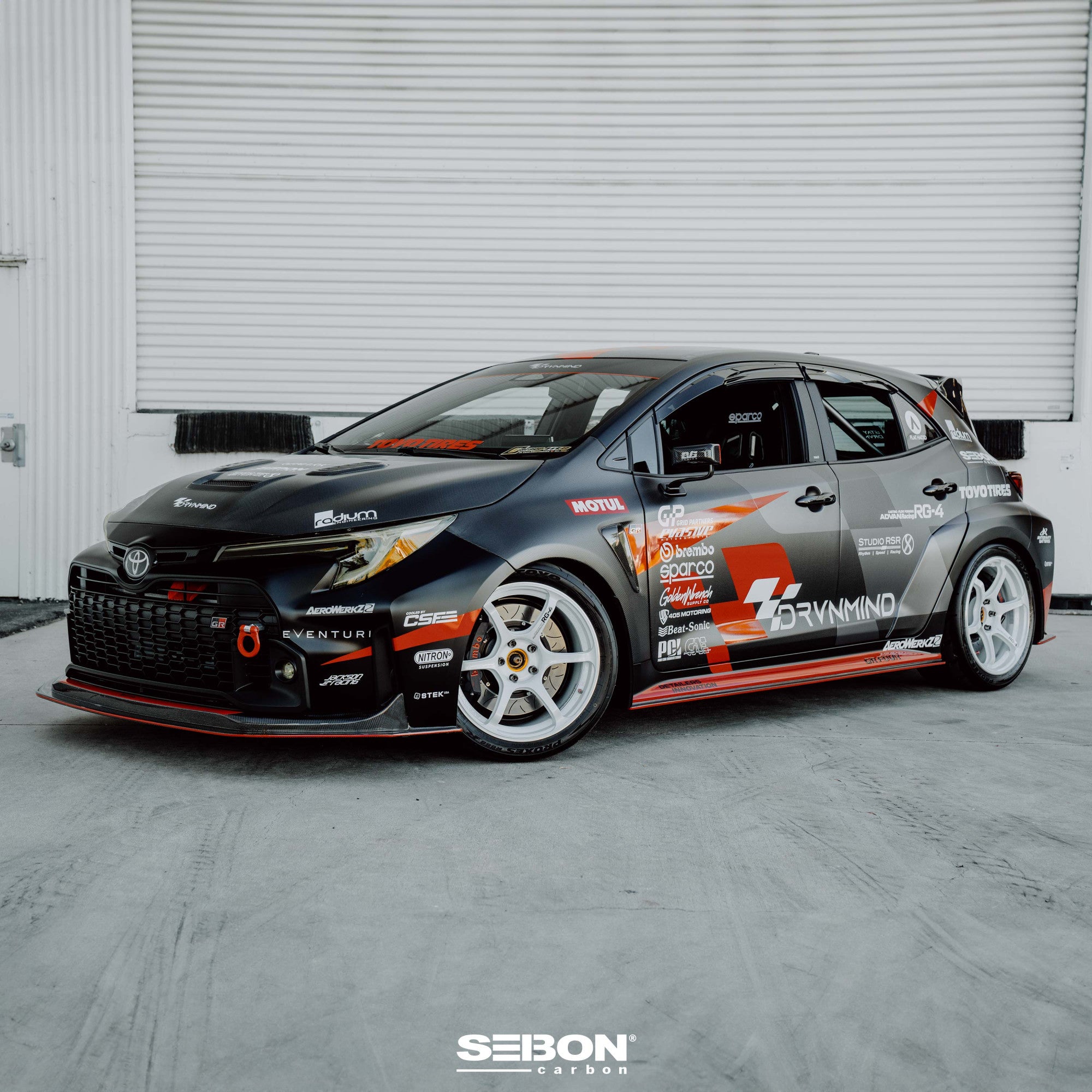 Seibon MB-Style Carbon Fibre Front Lip – Toyota GR Corolla 23+