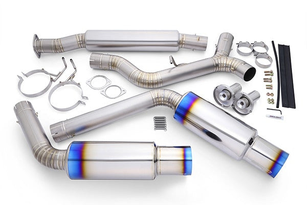 RSE Full Titanium Muffler TYPE-D – Subaru WRX (VB)