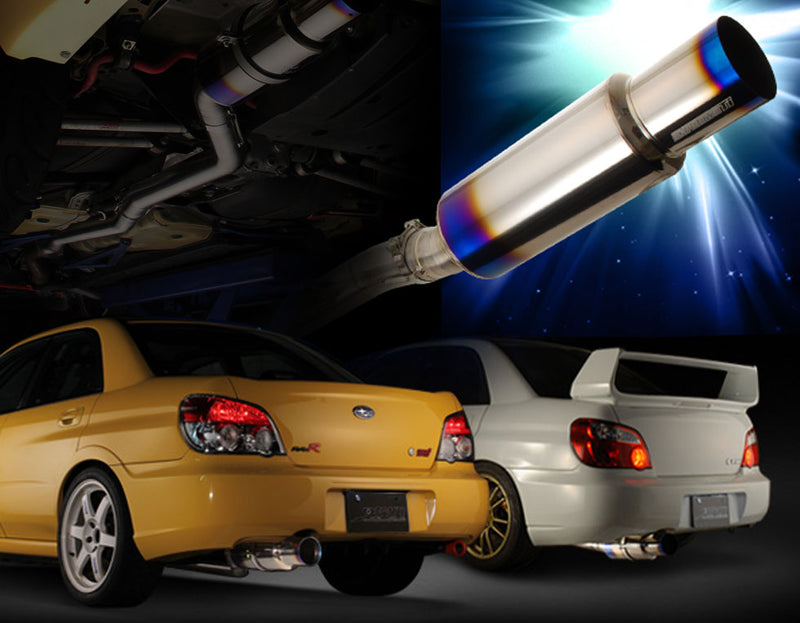 Tomei EXPREME Ti Titanium Muffler – Subaru Impreza WRX STI (GDB (A/B/C/D)) - Tomei