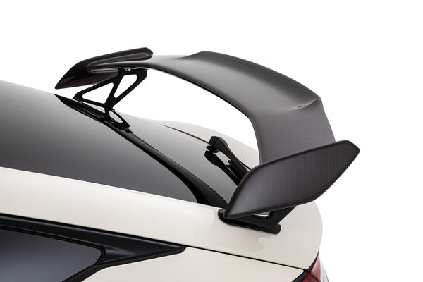 Honda Genuine OEM Carbon Fibre Red Twill Weave Rear Spoiler Honda Civic Type-R FL5 22+ - Honda - Genuine