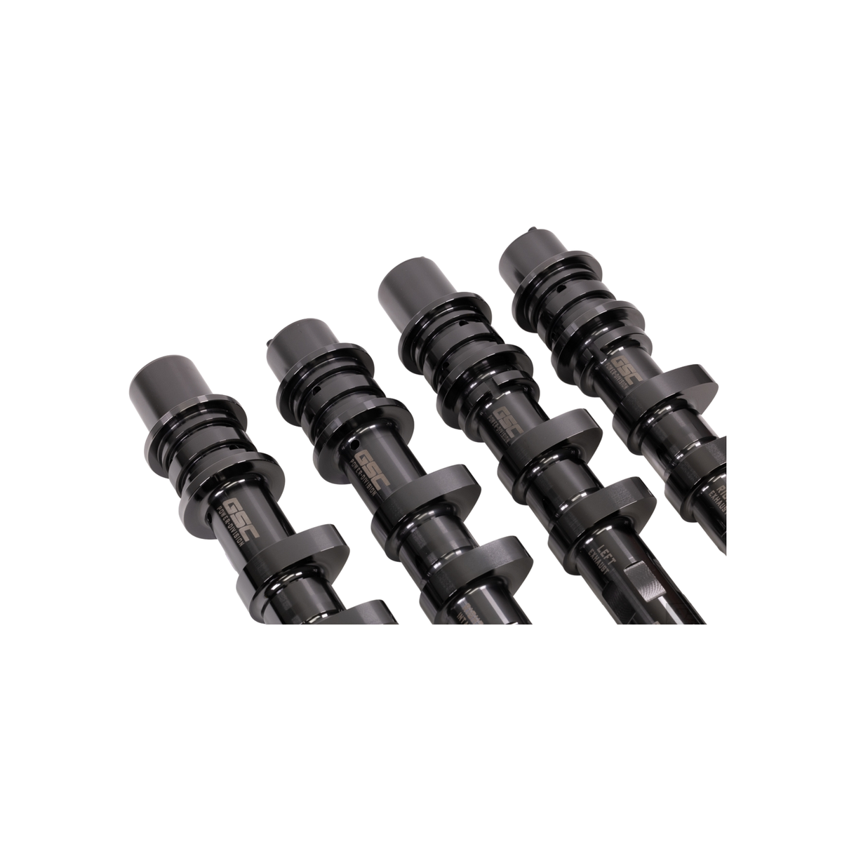 GSC Power-Division Billet S1 Camshafts - Subaru EJ25 Single AVCS (with RH Intake Oil Pump Scavenger Drive) - 264/264 - Image 2