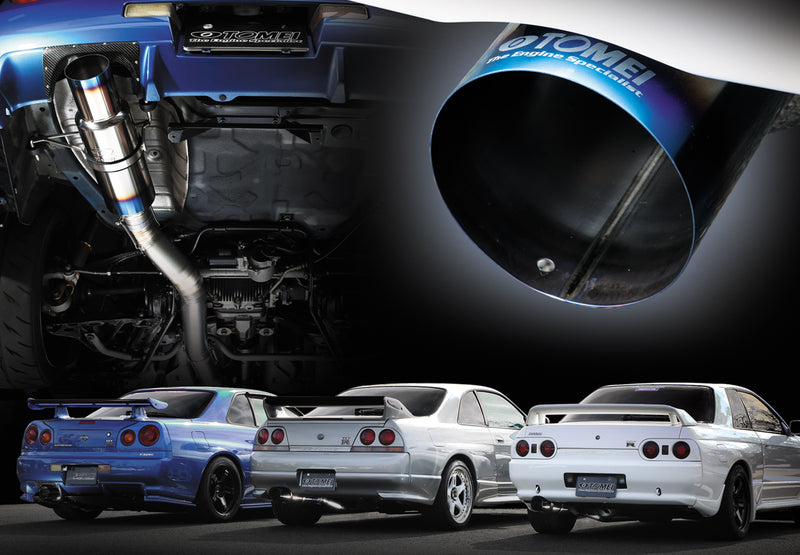 Tomei Ti RACING Titanium Muffler – Nissan Skyline GT-R (BNR32) - Tomei