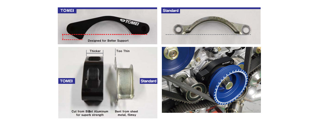 Tomei Timing Belt Guide – Subaru WRX/STI/Forester XT/Liberty GT (EJ20/EJ25)