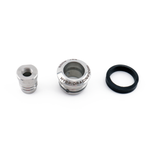Hybrid Racing Maxim shift boot collar – stainless steel, kit contents: sleeve, collar and band - Hybrid Racing Thumbnail
