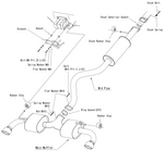 HKS Super Turbo Muffler – Cat Back Exhaust for Toyota GR Yaris (GXPA16, 2024+) - Chicane Australia - HKS Thumbnail