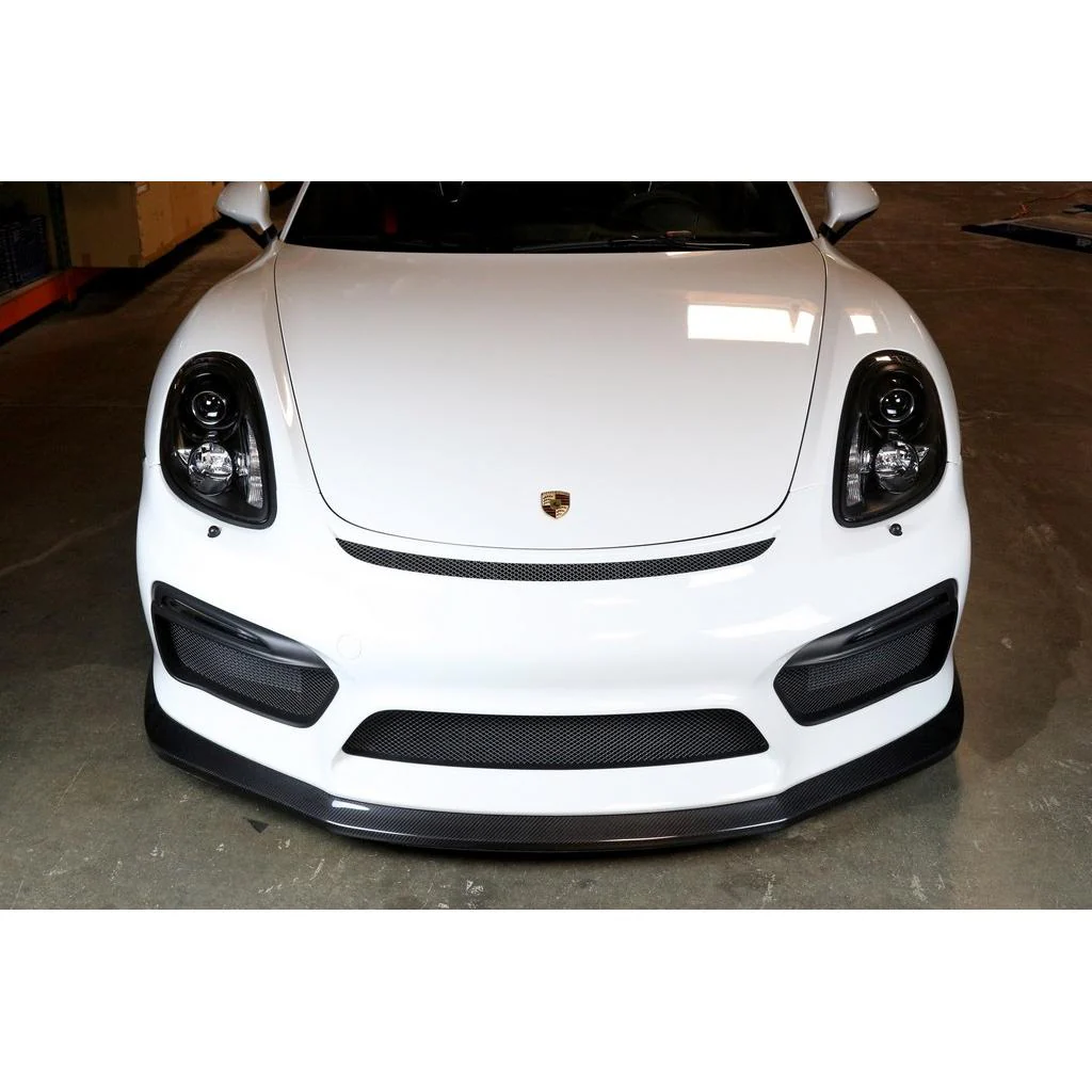 APR Performance Carbon Fiber Front Air Dam / Lip – Porsche 981 Cayman GT4 - Chicane Australia