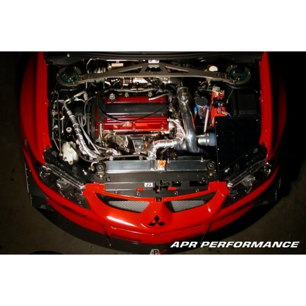 APR Performance Carbon Fiber Radiator Cooling Plate – Mitsubishi Evolution 8 / 9 (2003–2007) - Chicane Australia