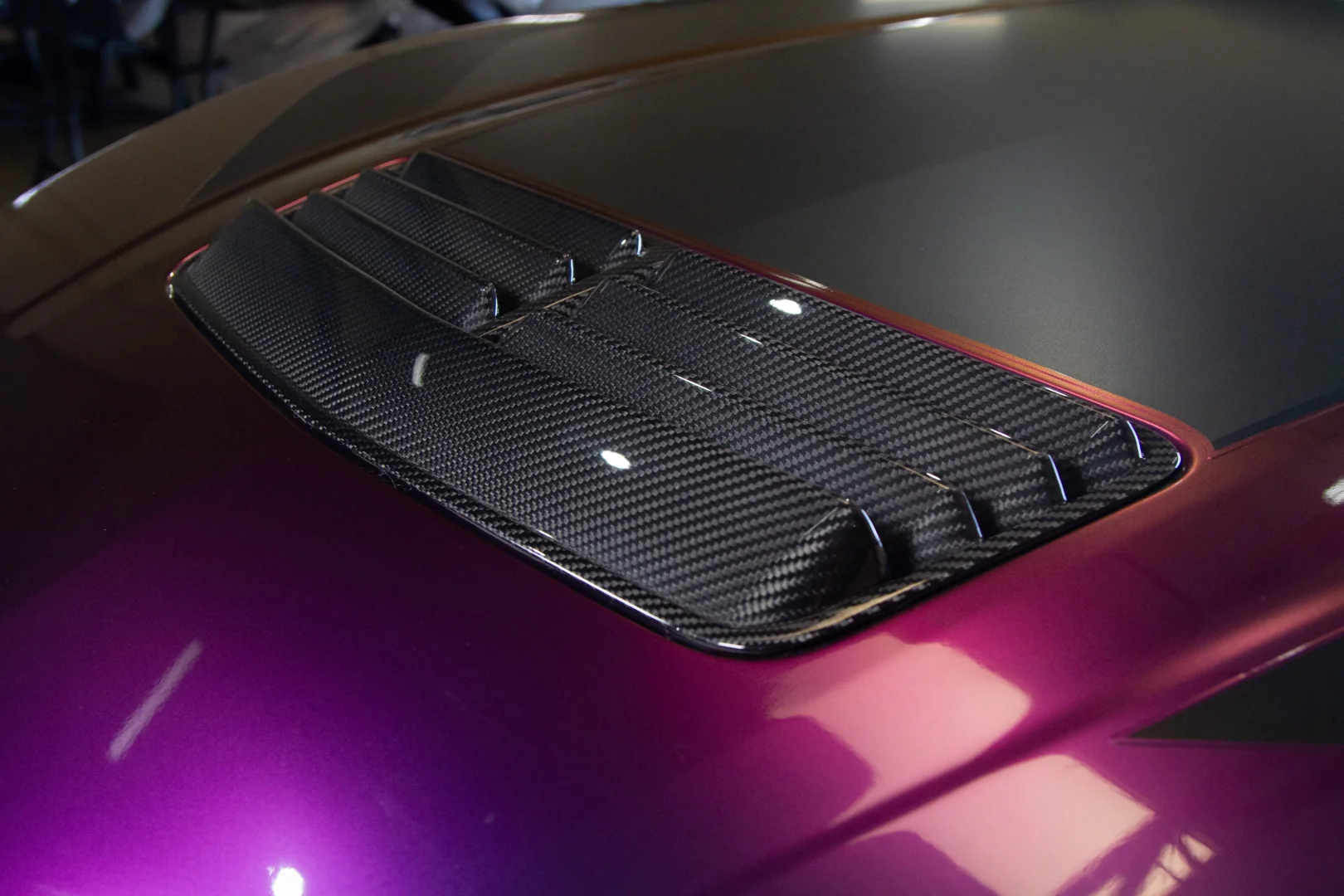 APR Carbon Hood Vent – Ford Mustang S650 (2024+) - Chicane Australia