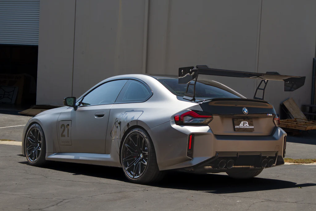 APR GT-250 Swan Neck Carbon Wing – BMW G42 M240i / G87 M2 - Chicane Australia