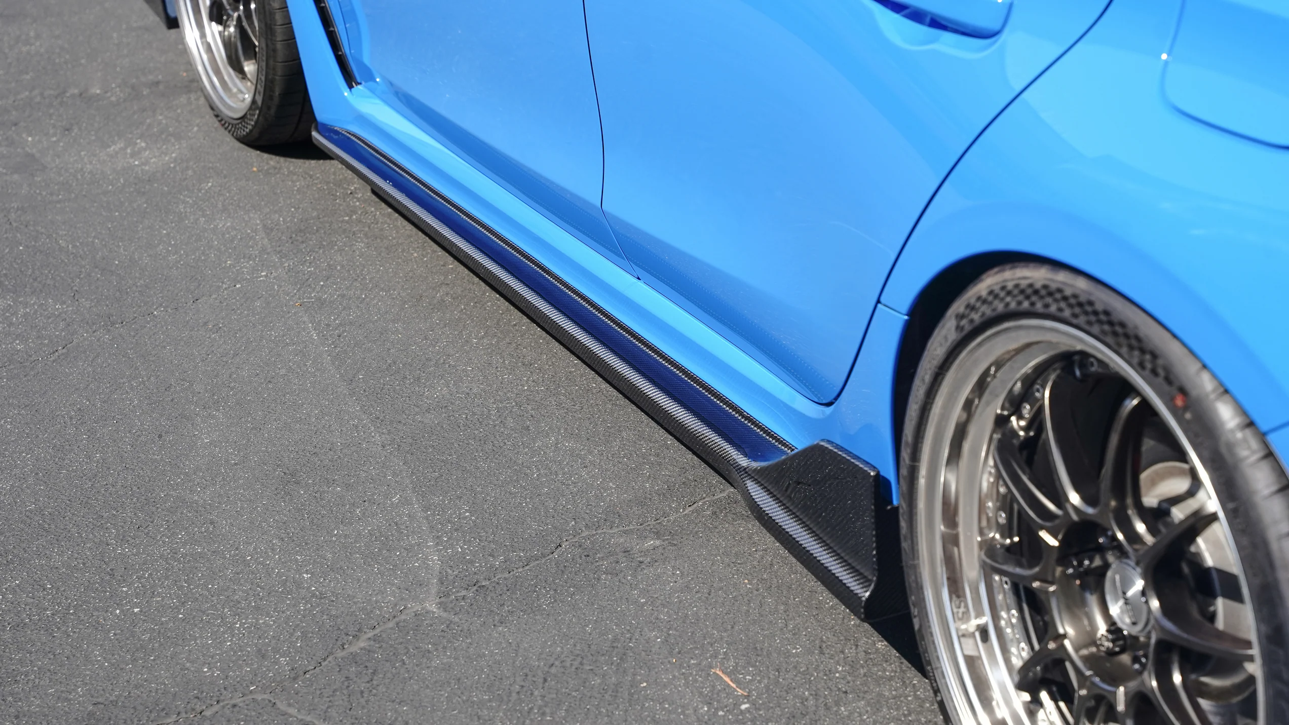 APR Performance Side Skirts / Rocker Extensions (Carbon) – Honda Civic Type R FL5 (2023+) - Chicane Australia