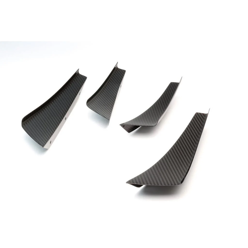 APR Performance Front Bumper Canards (Carbon) – Honda Civic Type R FK8 (2017–2021) - Chicane Australia