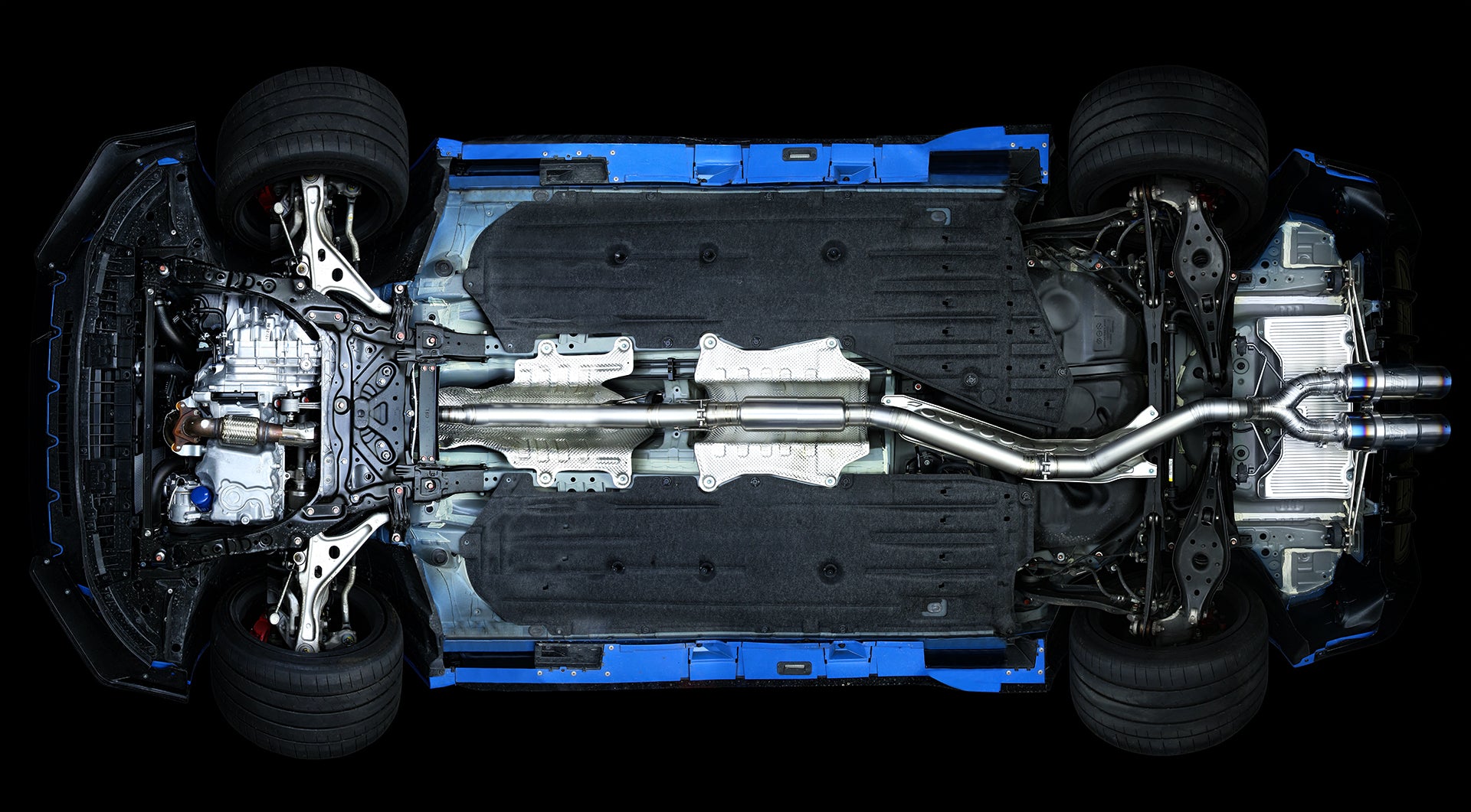 RSE Full Titanium Muffler Type-D – Honda Civic Type R FL5