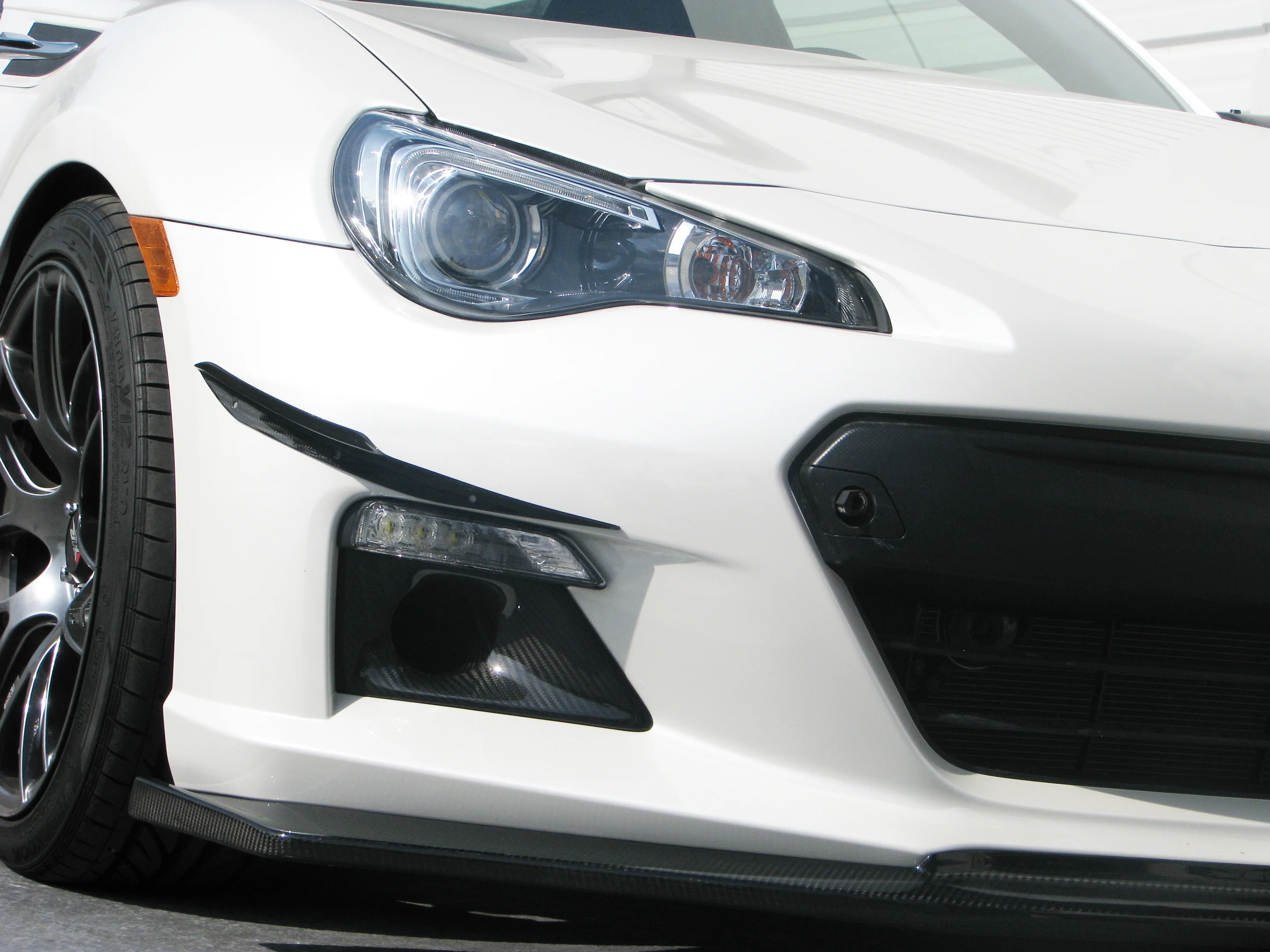 APR Carbon Brake Cooling Ducts – Subaru BRZ 2013-2016 - Chicane Australia