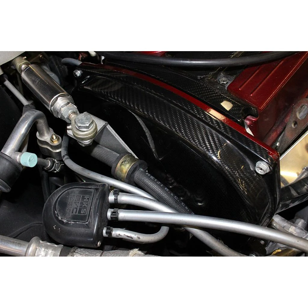 APR Performance Carbon Fiber Cam Gear Cover – Mitsubishi Evolution 8 / 9 (2003–2007) - Chicane Australia