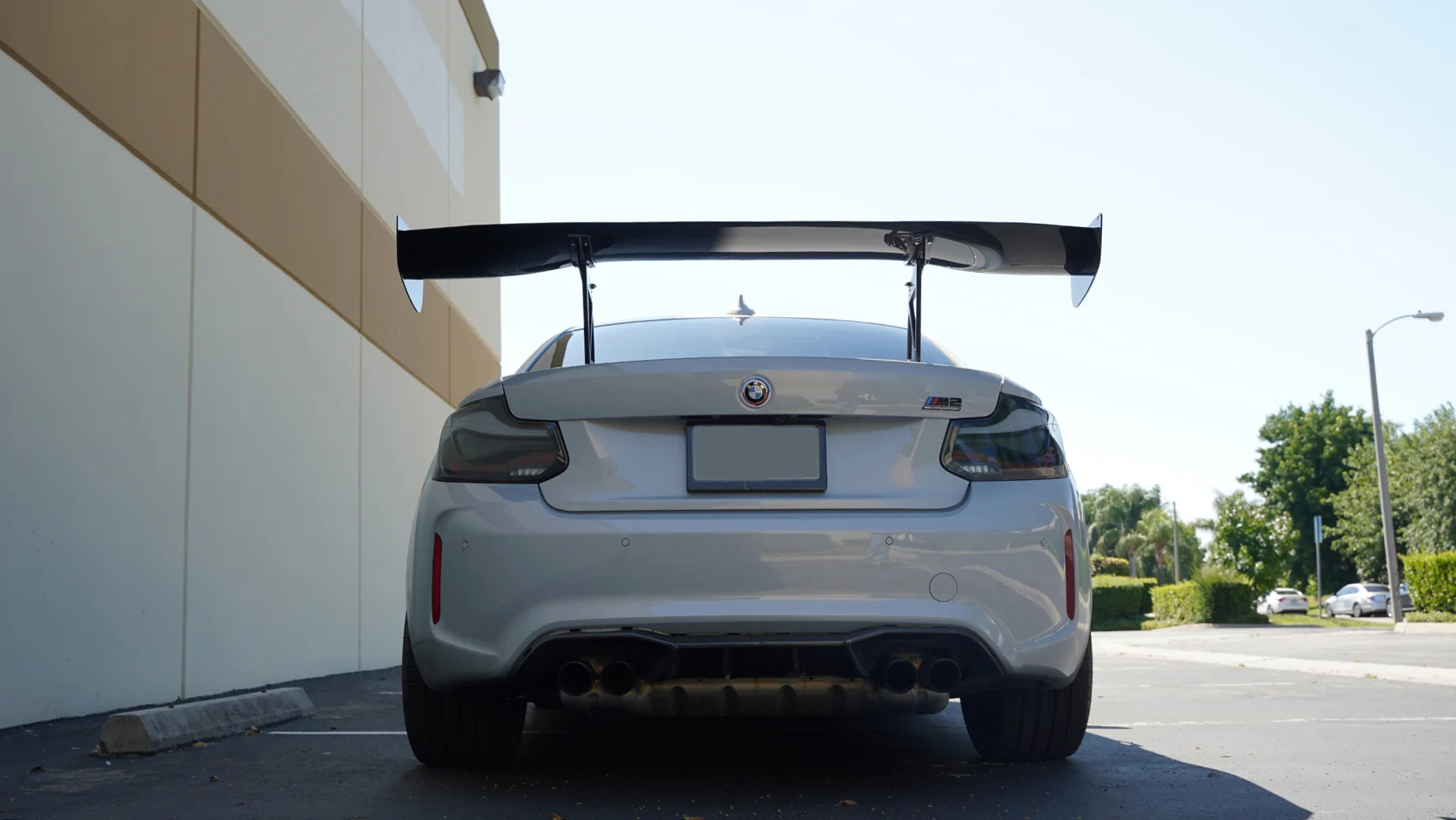 APR GTC-300 Adjustable Carbon Wing – BMW F87 M2 - Chicane Australia