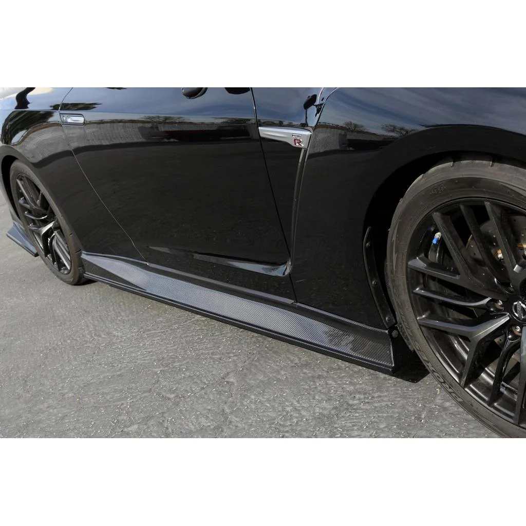 APR Performance Carbon Fiber Side Rocker Extensions / Side Skirt – Nissan GT-R R35 (2017–2022) - Chicane Australia