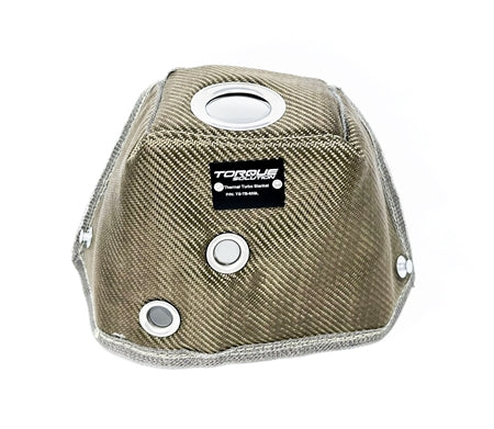 Torque Solution Thermal Downpipe Elbow Blanket – Honda Civic Type R FK8 / FL5