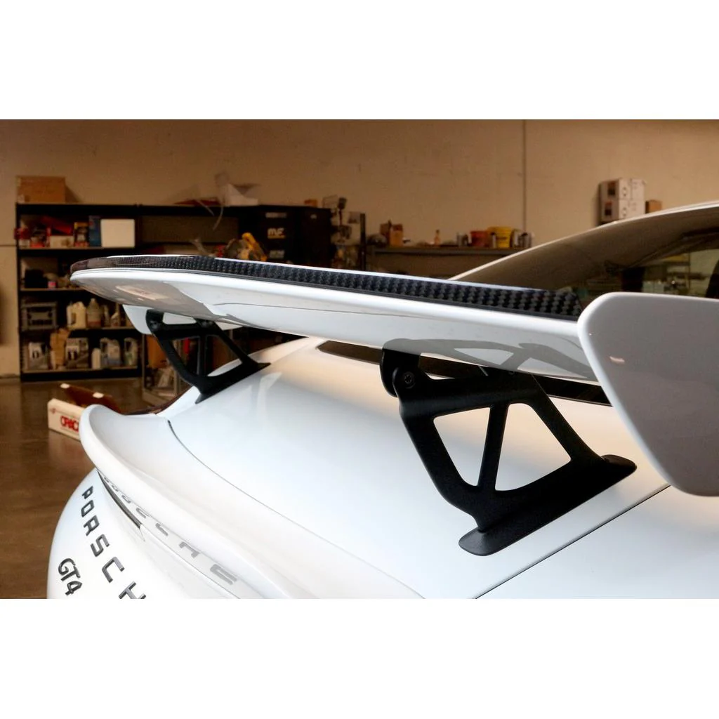APR Performance Carbon Fiber Gurney Flap – Porsche 981 Cayman GT4 - Chicane Australia