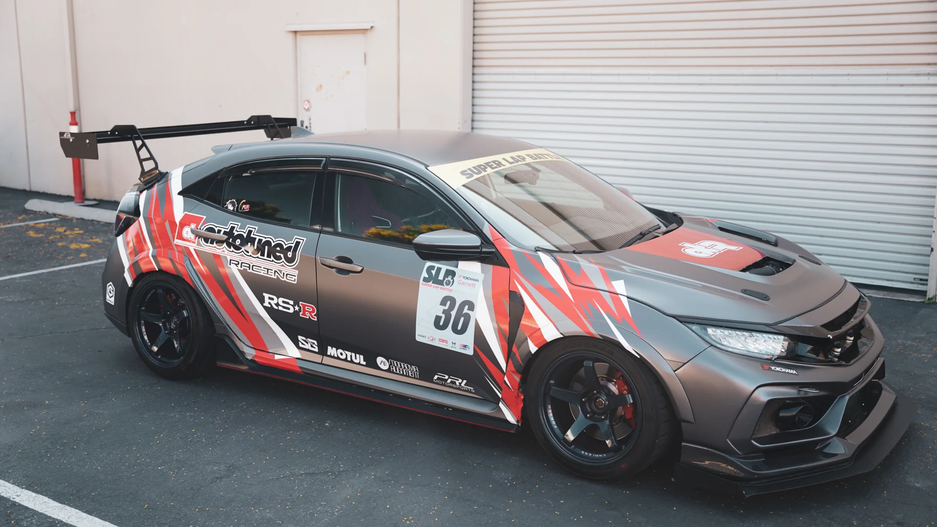 APR Performance GT-250 Swan Neck Wing (Carbon) – Honda Civic Type R FK8 (2017–2021) - Chicane Australia