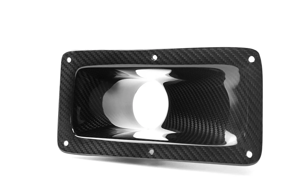 APR Universal Fitment 9.25" X 4.75" Carbon Fiber Air Inlet Duct w/ Flange - Chicane Australia