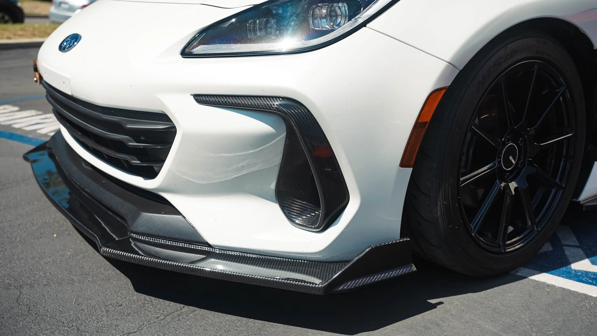 APR Carbon Front Bumper Scoop – Subaru BRZ 2022+ - Chicane Australia
