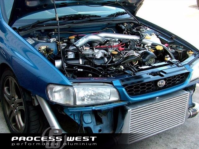 Process West Front Mount Intercooler Kit – Subaru GC8 WRX/STI (97–00) - Chicane Australia