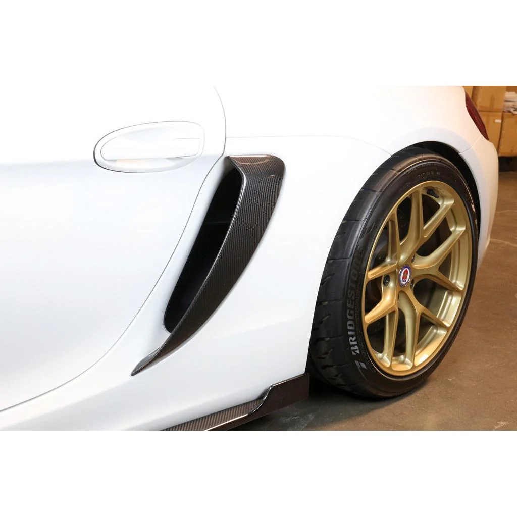 APR Performance Carbon Fiber Side Pod – Porsche 981 Cayman GT4 - Chicane Australia