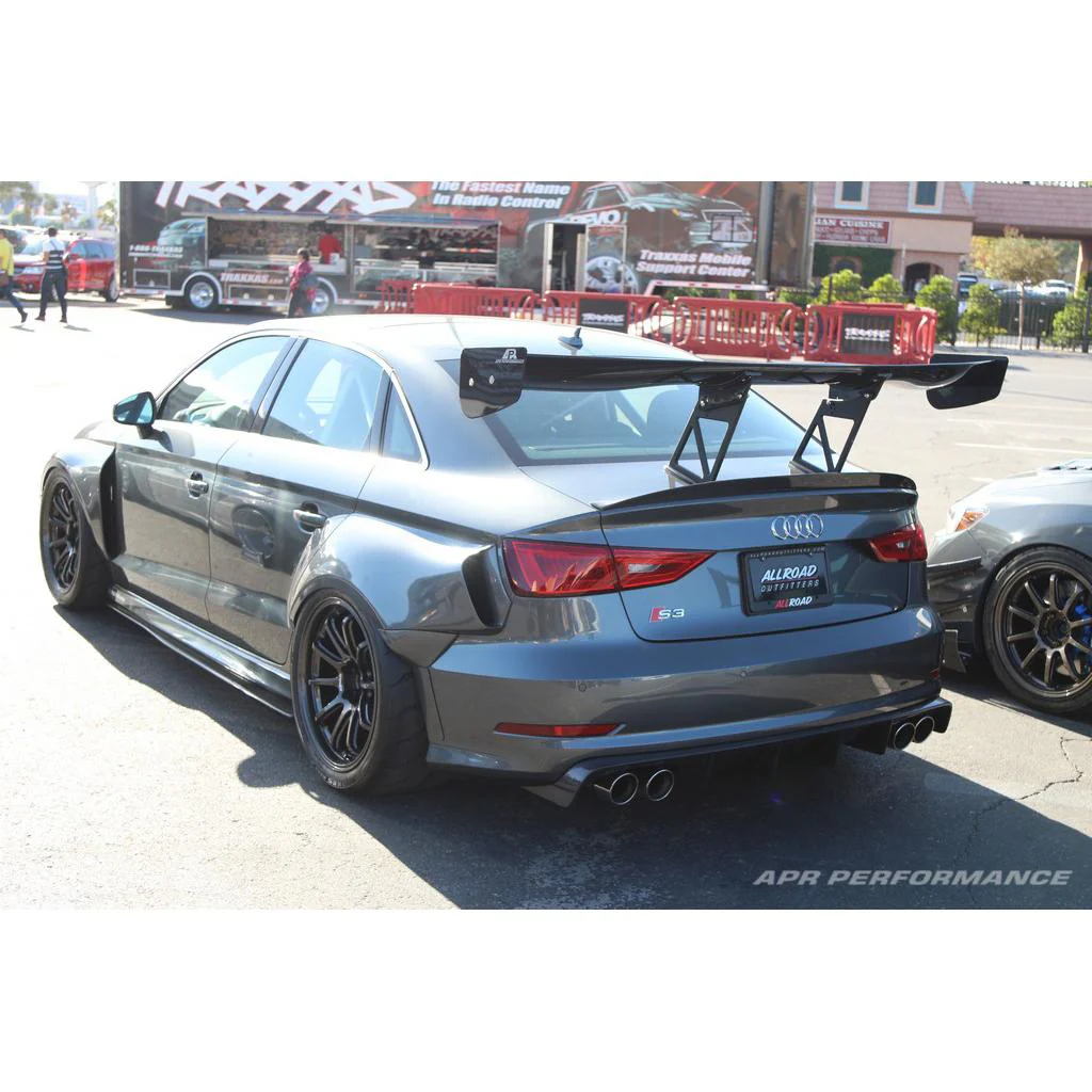 APR GTC-300 67" Adjustable Carbon Wing – Audi S3 (8V / 8V.5) - Chicane Australia