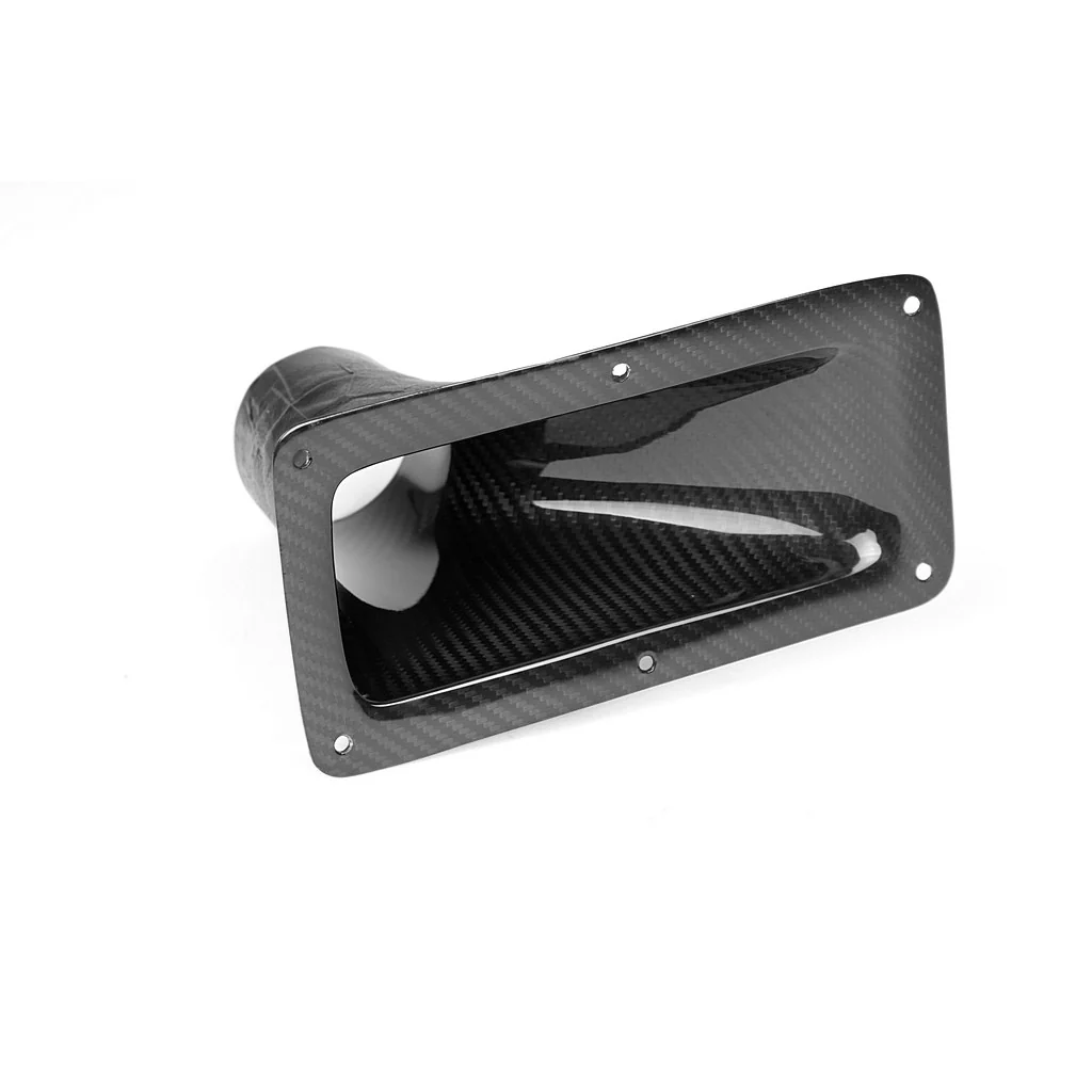 APR Universal Fitment 9.25" X 4.75" Carbon Fiber Air Inlet Duct w/ Flange - Chicane Australia