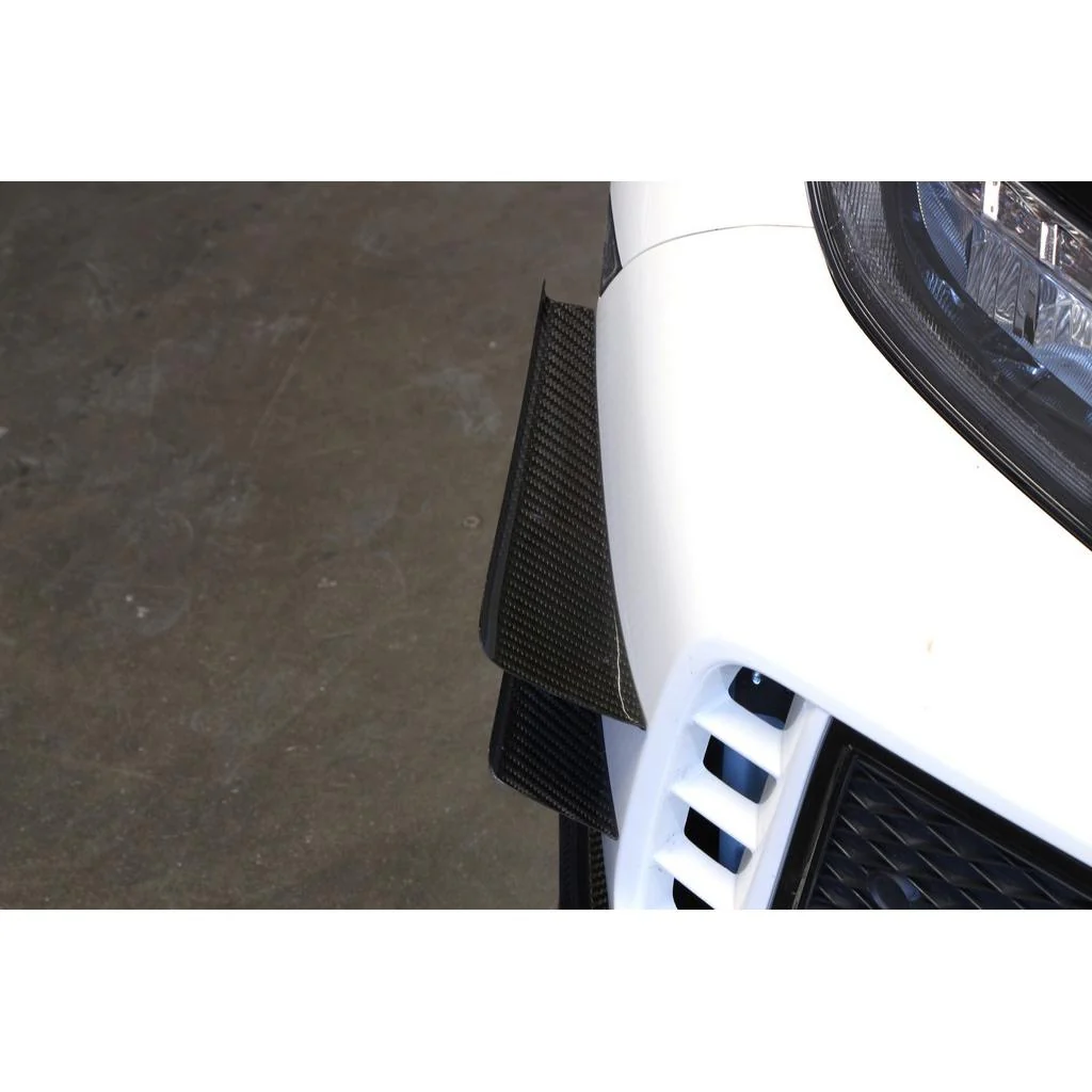 APR Performance Front Bumper Canards (Carbon) – Honda Civic Type R FK8 (2017–2021) - Chicane Australia