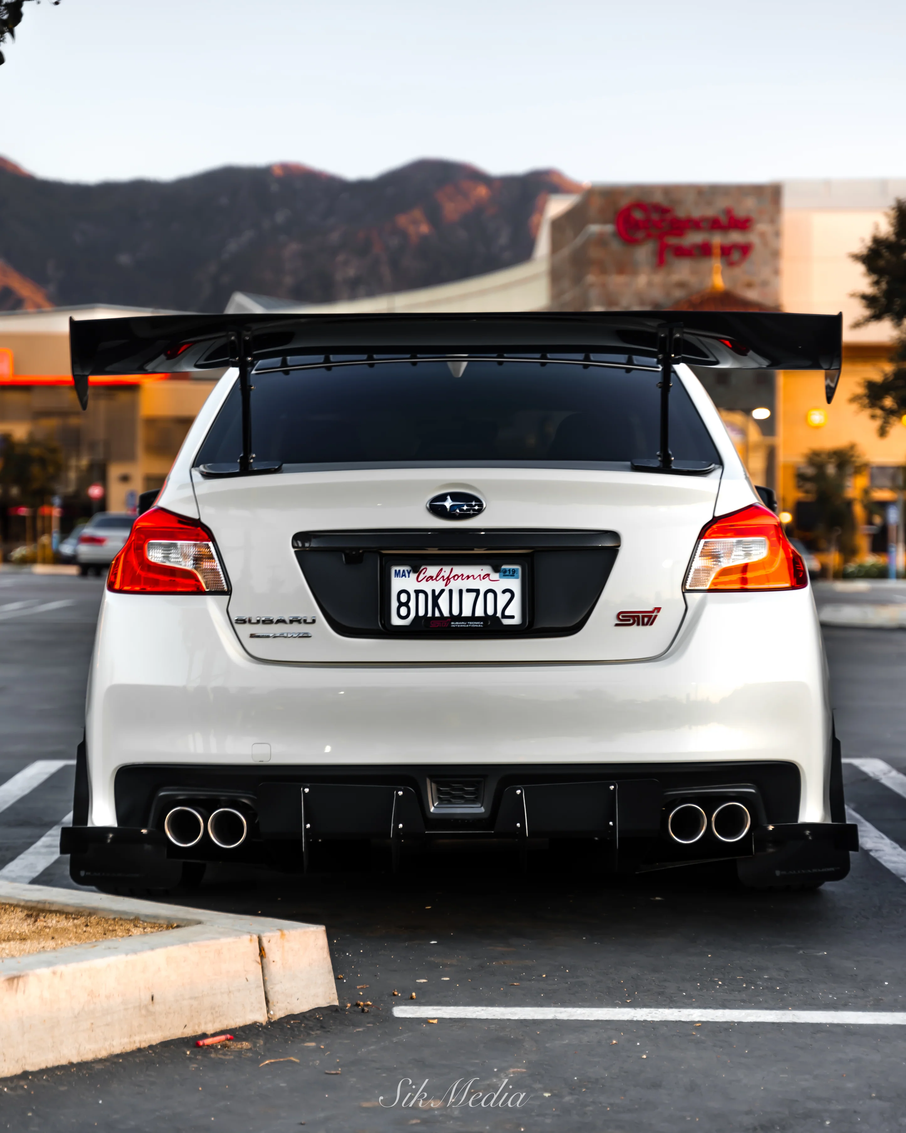 APR Carbon Trunk Garnish – Subaru WRX/STI 2015–2021 - Chicane Australia