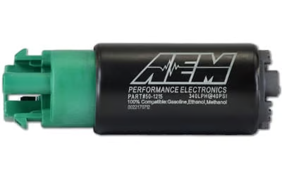 AEM 340LPH E85-Compatible High Flow In-Tank Fuel Pump – 65mm w/ Hooks - Chicane Australia