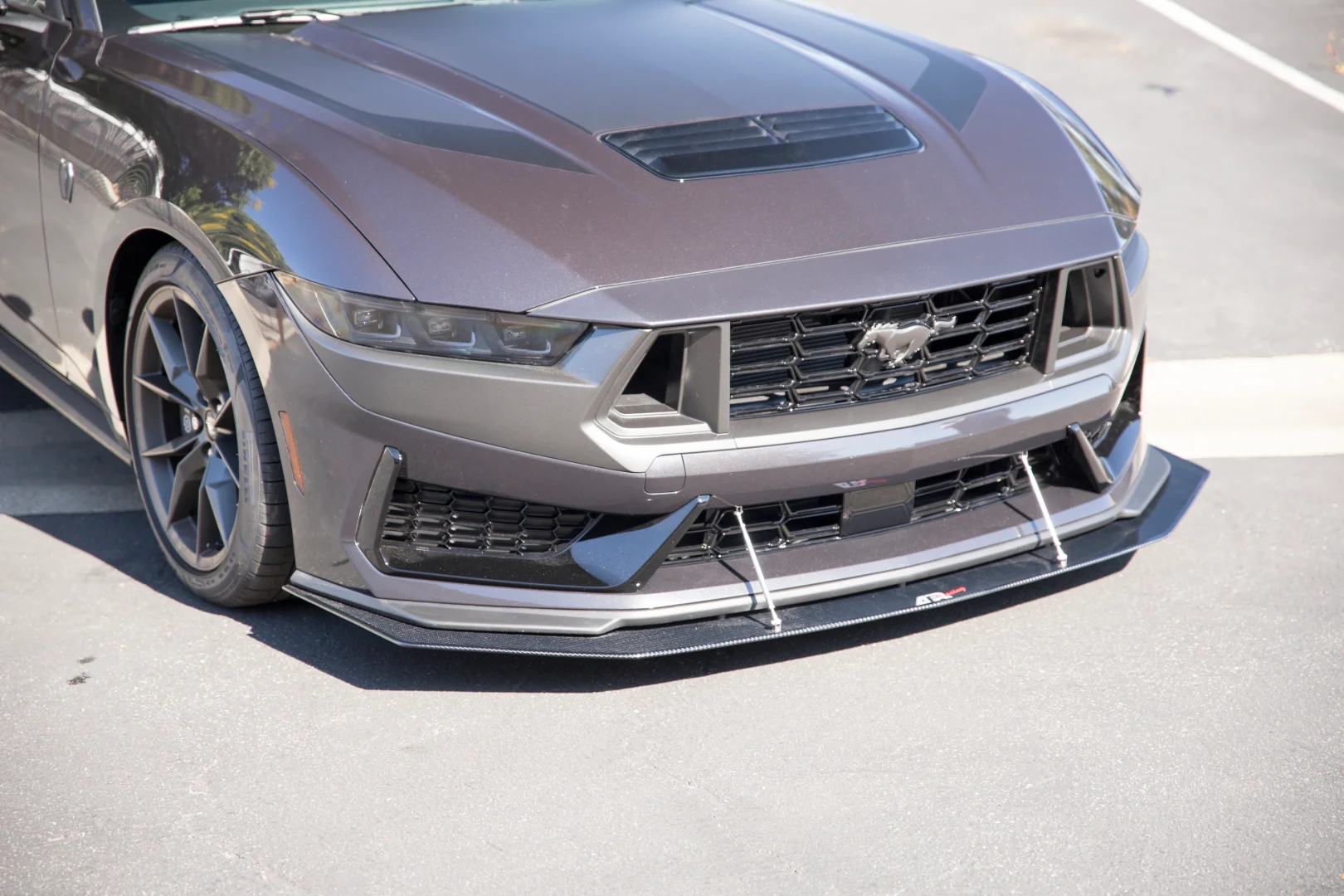 APR Carbon Front Wind Splitter – Ford Mustang Dark Horse Base (2024+) - Chicane Australia