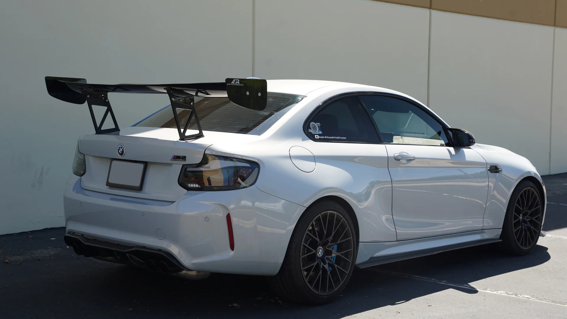 APR GTC-300 Adjustable Carbon Wing – BMW F87 M2 - Chicane Australia
