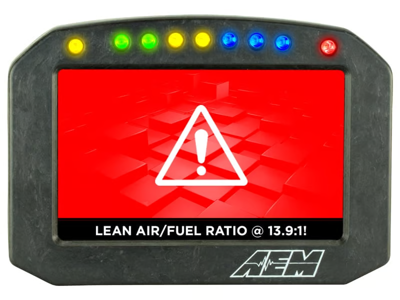 AEM CD-5FG Carbon GPS-Enabled Flat Panel Digital Dash Display - Chicane Australia