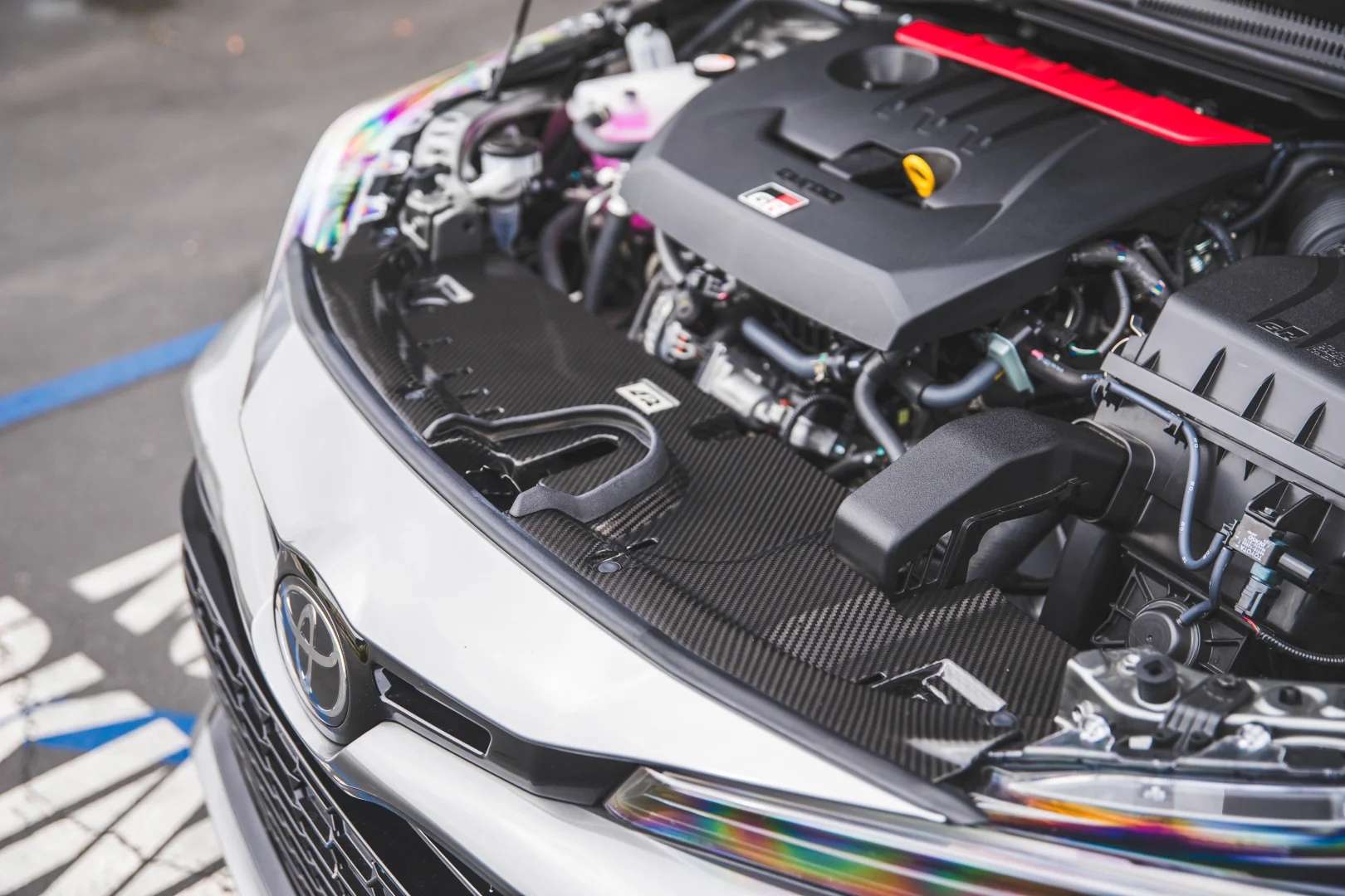 APR Carbon Fiber Cooling Plate – Toyota GR Corolla (2023+) - Chicane Australia