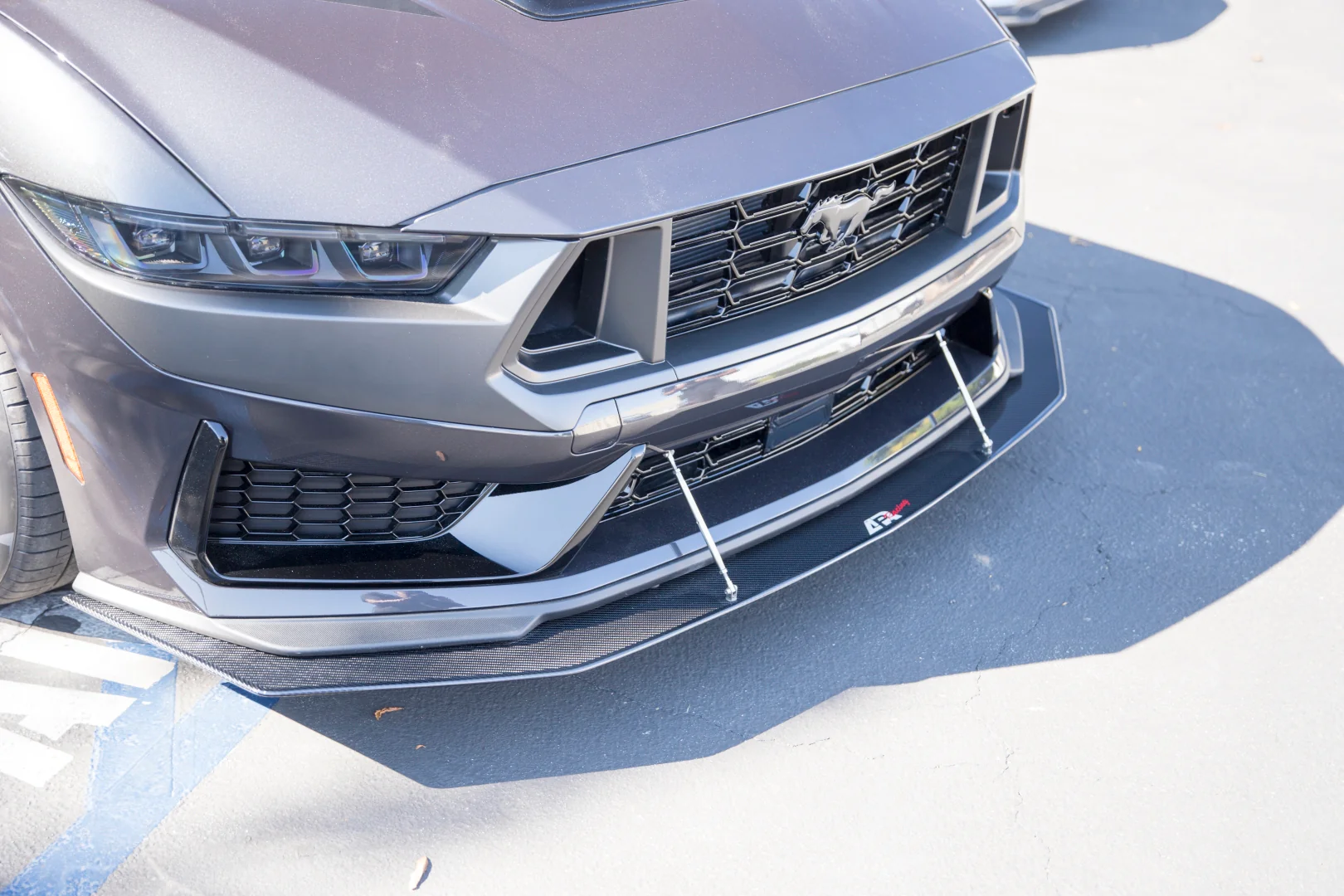 APR Carbon Front Wind Splitter – Ford Mustang Dark Horse Base (2024+) - Chicane Australia
