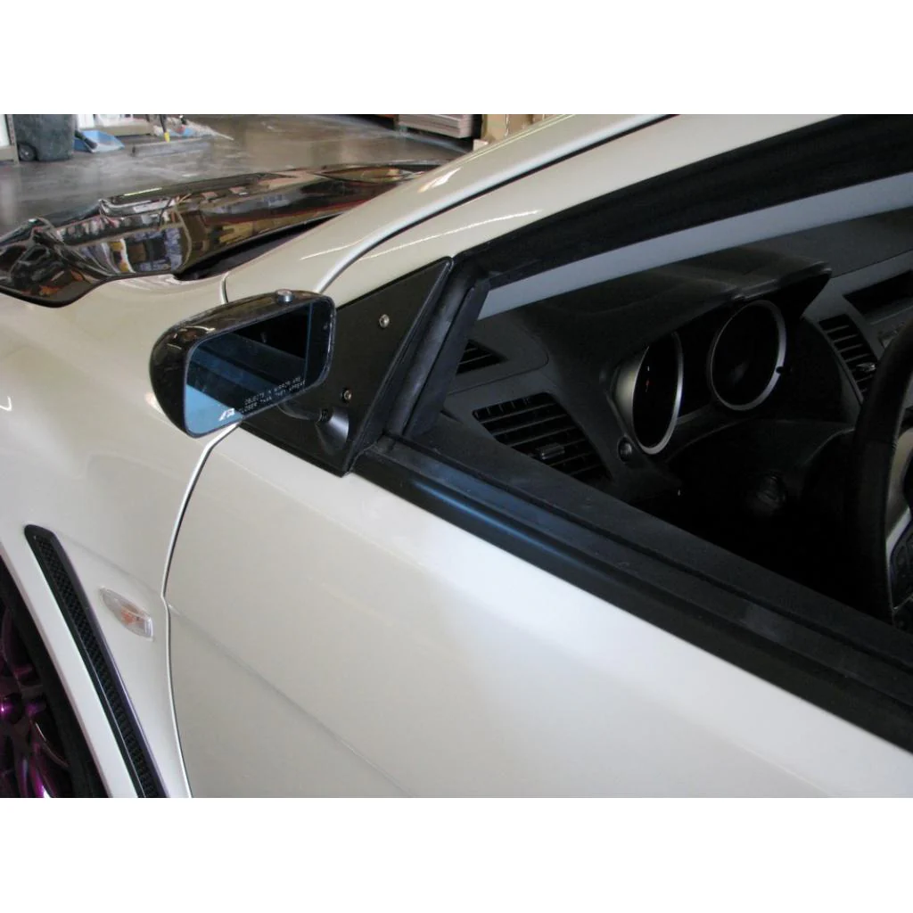 APR Performance Carbon Fiber Formula GT3 Mirrors – Mitsubishi Evolution X (2008–2016) - Chicane Australia