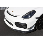 APR Performance Carbon Fiber Front Bumper Canards – Porsche 981 Cayman GT4 - Chicane Australia - APR Performance Thumbnail