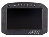 AEM CD-5FLG Carbon Flat Logging Display with Internal GPS
