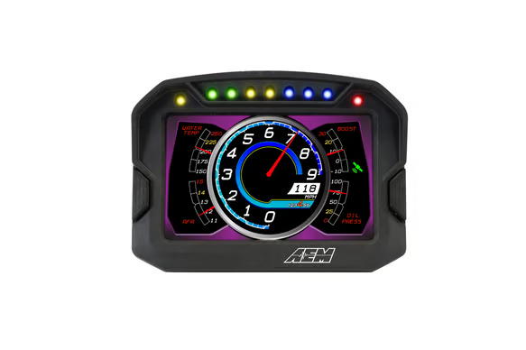 AEM CD-5LG Carbon Logging Display with Internal GPS - Chicane Australia