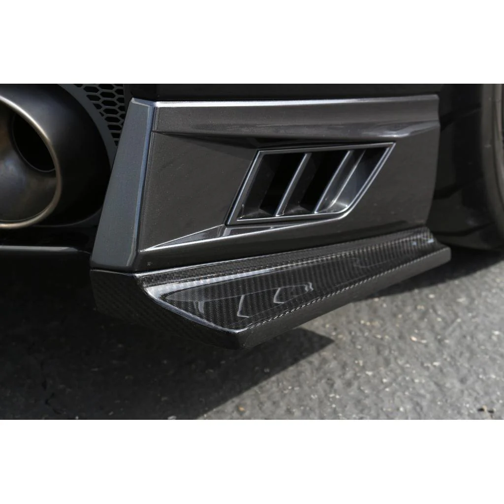 APR Performance Carbon Fiber Rear Bumper Skirts – Nissan GT-R R35 (2017–2022) - Chicane Australia