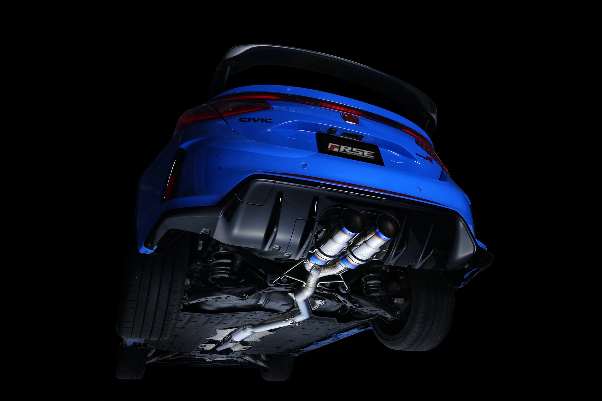RSE Full Titanium Muffler Type-D – Honda Civic Type R FL5