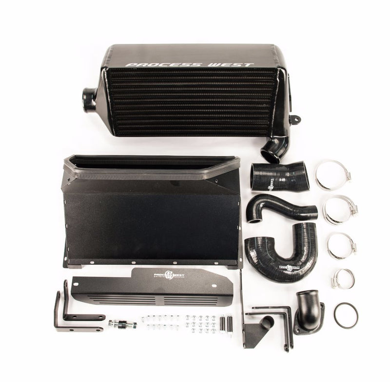 Process West Verticooler – Subaru Forester XT (08–12) – Black - Chicane Australia - Process West