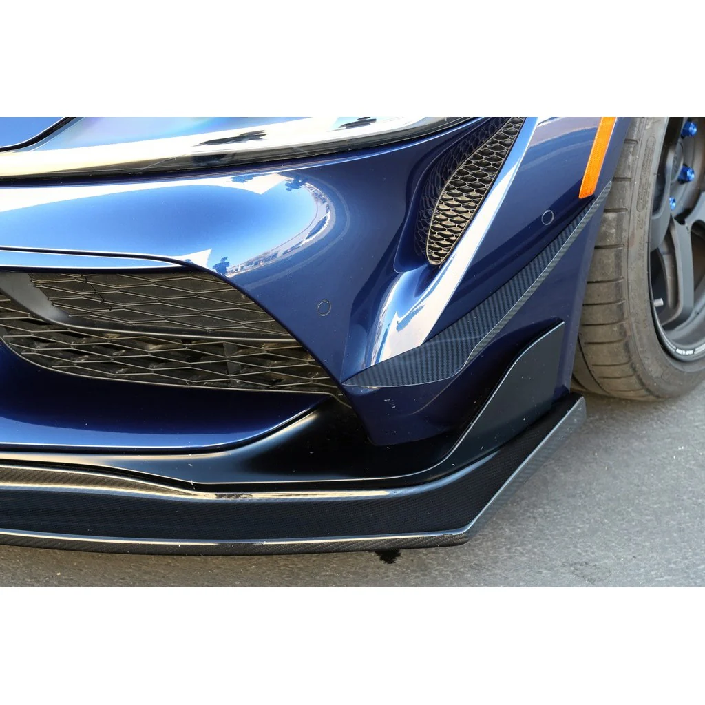 APR Front Bumper Canards (Carbon) – Toyota GR Supra A90/A91 (2020+) - Chicane Australia