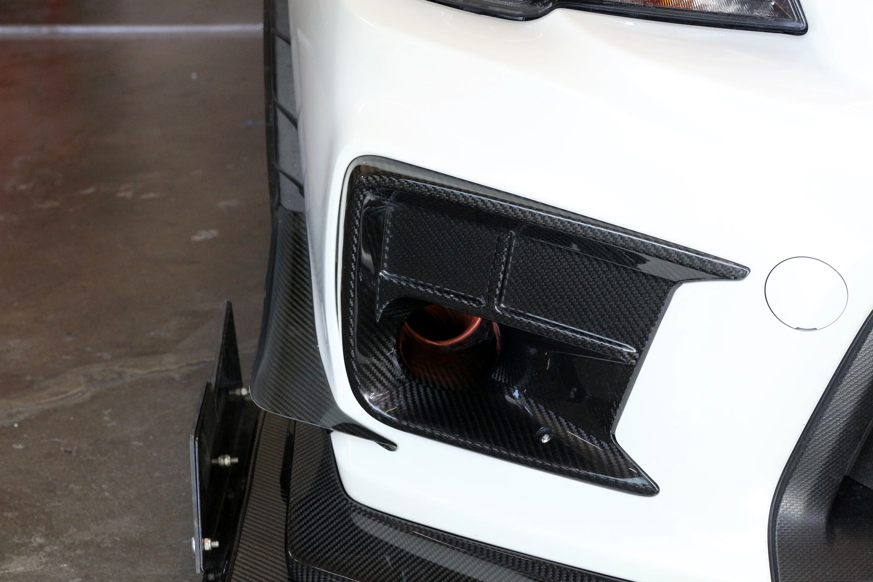 APR Carbon Front Bumper Bottom Canards – Subaru WRX STI 2018-2021 - Chicane Australia
