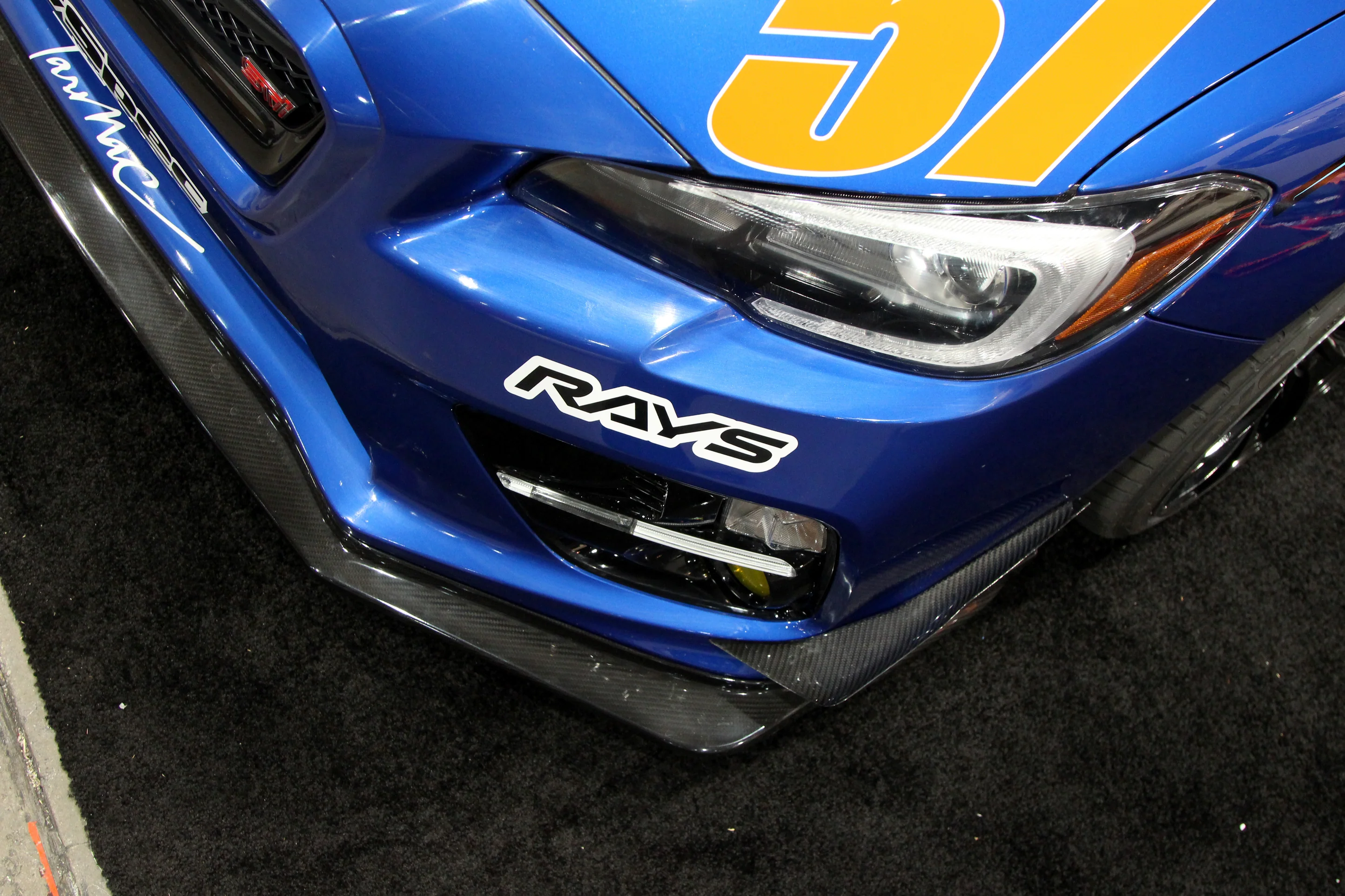 APR Carbon Front Bumper Bottom Canards – Subaru WRX STI 2015-2017 - Chicane Australia