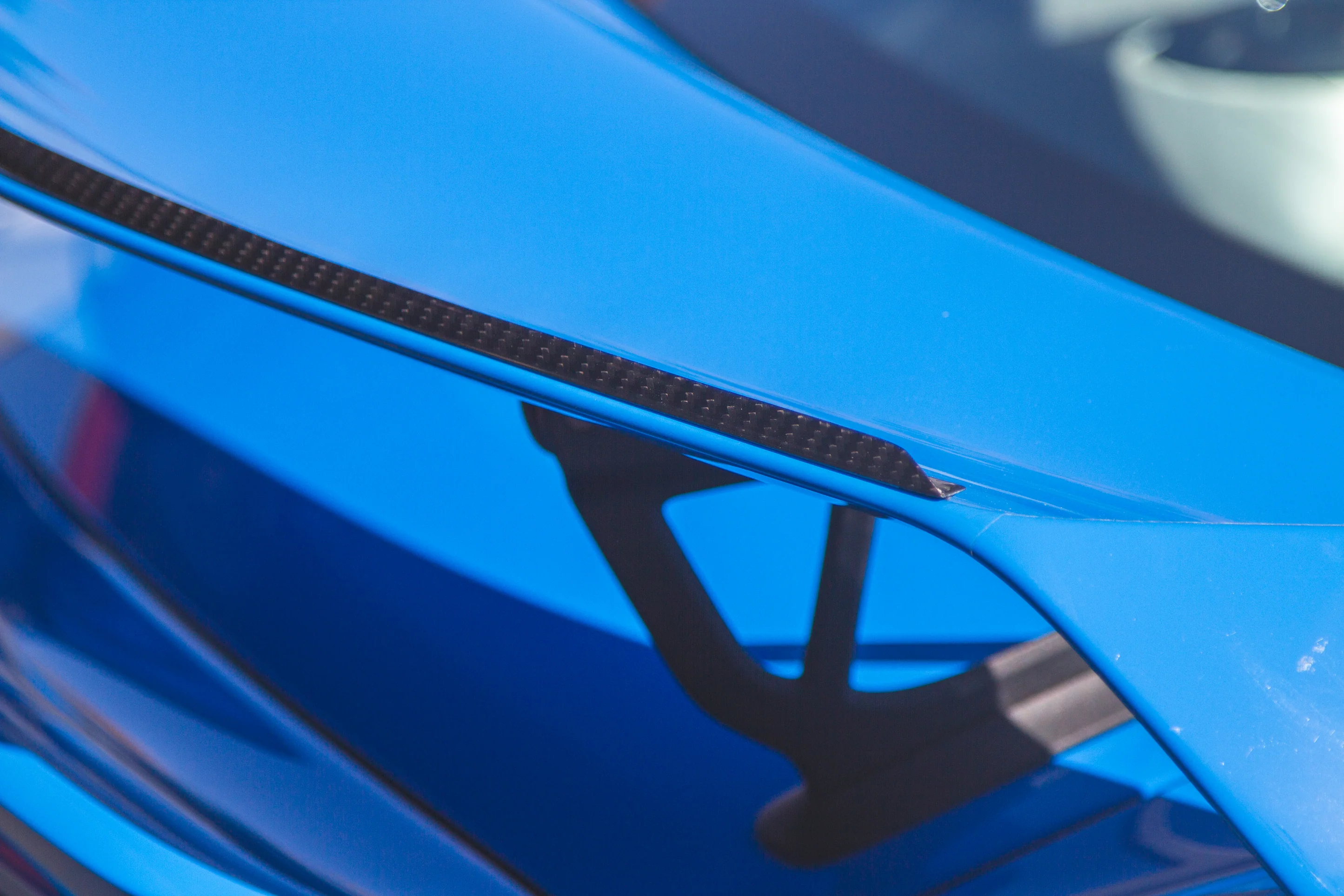 APR Performance Carbon Fiber Gurney Flap – Porsche 718 Cayman GT4 - Chicane Australia